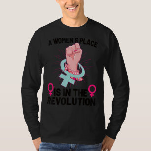 Feminisme Vrouw Empowerment Pro Choice Pro Abortio T-shirt