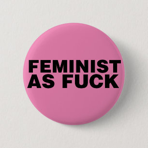 Feminist AF Ronde Button 5,7 Cm