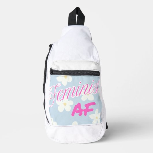 Feminist AF - Sling Bag (Voorkant)