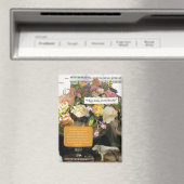 Feminist Collage Wall Art Abstract Decor Magneet (Insitu (Vaatwasser))