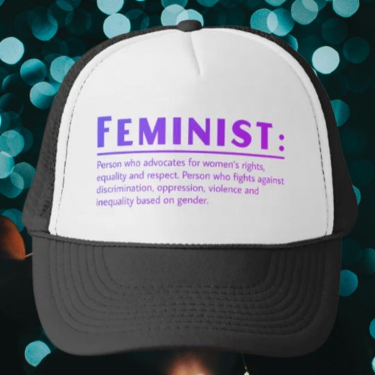 Feminist Definition Trucker Pet