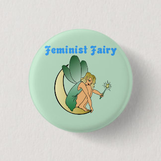 Feminist Fairy (Versie 2) Ronde Button 3,2 Cm