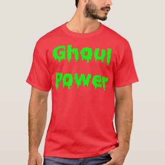 Feminist Halloween Girls Costume Ghoul Power Femin T-shirt