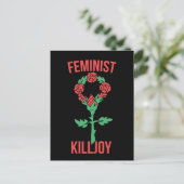 Feminist Killjoy Briefkaart (Staand voorkant)
