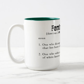 Feminist Killjoy Two-Tone Coffee Mok