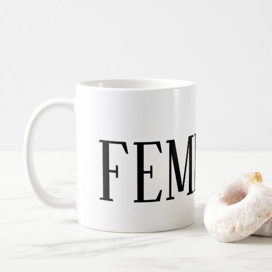 FEMINIST KOFFIEMOK (Met donut)