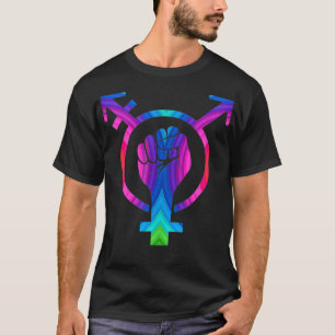 Feminist LGBTQ Peace Symbol t-shirt