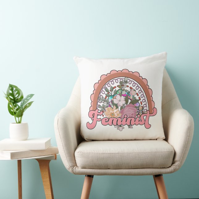 Feminist Pillow Kussen (Stoel)