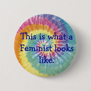 Feminist Pin Ronde Button 5,7 Cm