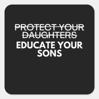 Feminist Pro Choice Aboringrechten Vierkante Sticker