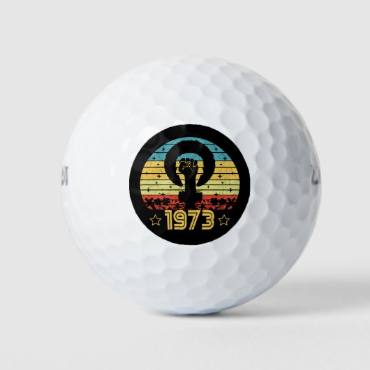 Feminist Roe V Wade Rights 1973 Golfballen (Voorkant)