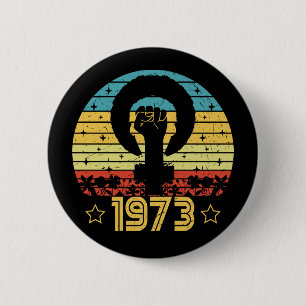 Feminist Roe V Wade Rights 1973 Ronde Button 5,7 Cm