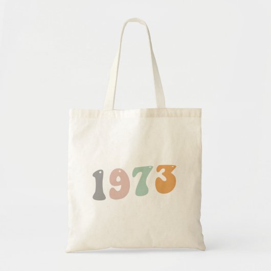 Feminist Roe V Wade Women Rights 1973 Choice Tote Bag (Voorkant)