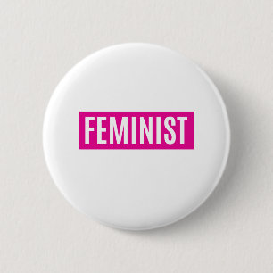 FEMINIST RONDE BUTTON 5,7 CM