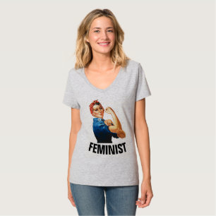 FEMINIST, Rosie de Riveter T-shirts