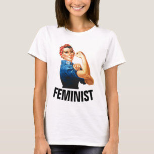 FEMINIST, Rosie de Riveter T-shirts