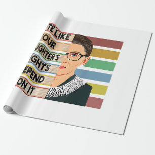 feminist Ruth Bader Ginsburg RBG citeert meisje me Cadeaupapier