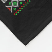 Feminist Ruth Bader Ginsburg RBG Xmas Sleigh the P Fleece Deken (Hoek)