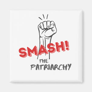 feminist, sla het patriarchaat kapot-automagneet magneet