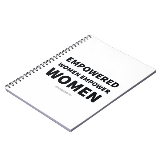 Feminist Spiral notebook Notitieboek (Linkerzijde)
