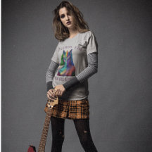 Feminist Unicorn vernietigt de patriarchie regenbo