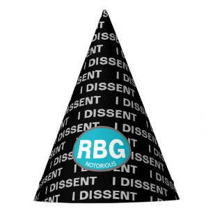 Feminist van het Hooggerechtshof van Ruth Bader Gi Feesthoedjes