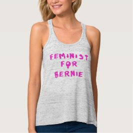 Feminist voor Bernie Sanders 2016 T-shirt