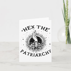 Feminist Wicca heks hex de patriarchaat heks-craf Kaart