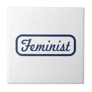 Feminist Woman Power T Shirt T-shirt Gift Tegeltje