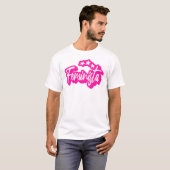 Feminista zoete retro vibe t-shirt (Voorkant volledig)