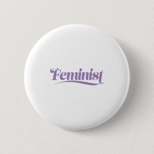 feministe ronde button 5,7 cm