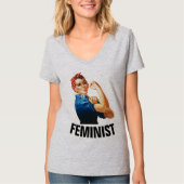 FEMINISTE, Rosie les T-shirts Riveter (Devant)