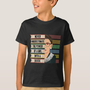 Feministe Ruth Bader Ginsburg Rbg Citaat Meisje Me T-shirt