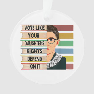 Feministe Ruth Bader Ginsburg RBG Citation Girl Wi