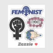 feministe sticker (Vel)