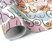 feministe vrouw cadeaupapier (Rol Hoek)