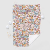 feministe vrouw golfhanddoek (Insitu)