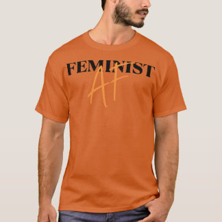 feministisch blad t-shirt