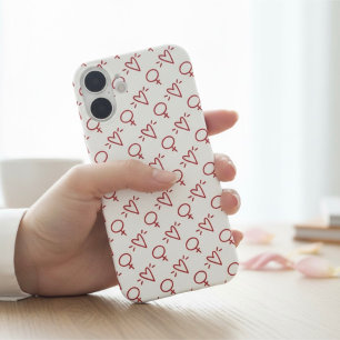 Feministisch Hart Symbool Girl Power iPhone Hoesje