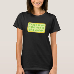 Feministisch onafhankelijk sterk vrouwelijk Vrouw T-shirt