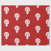 Feministisch symbool cadeaupapier (Vlak)