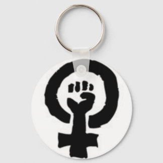 Feministisch symbool sleutelhanger
