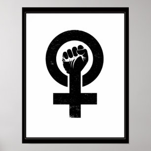 Feministisch verzet poster