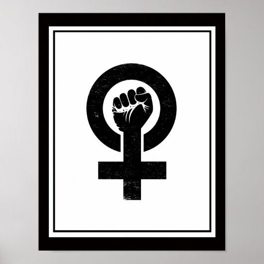 Feministisch verzet poster (Voorkant)
