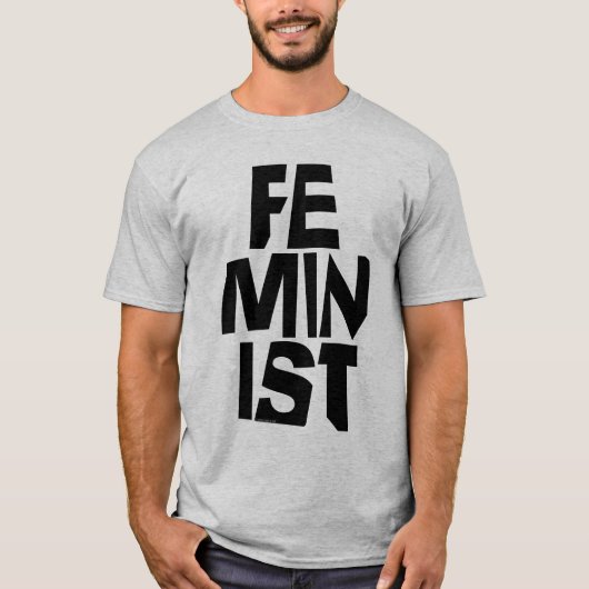 Feministisch vrouwen vrouwelijk meisje me te t-shirt (Voorkant)