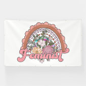 Feministische banner (Horizontaal)