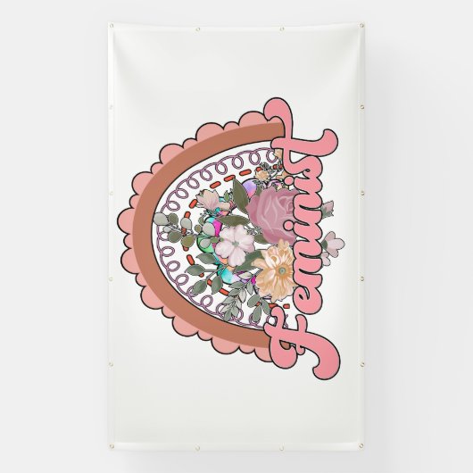 Feministische banner (Verticaal)