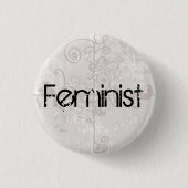 Feministische Button (Voorkant)