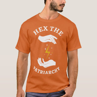 feministische heks hex het patriarchaat i t-shirt