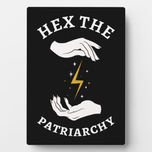 Feministische heks - Hex the Patriarchy I Fotoplaat